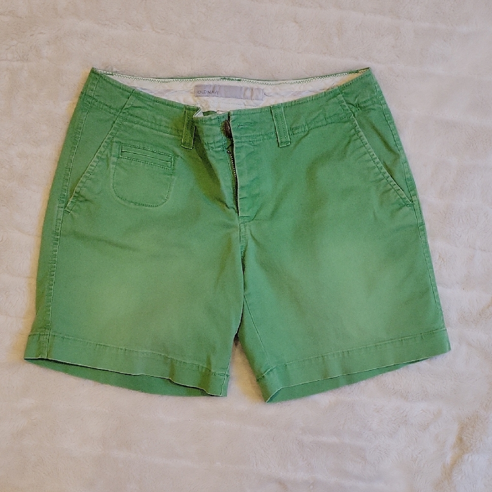 Old Navy Bright Green Women's Bermudas